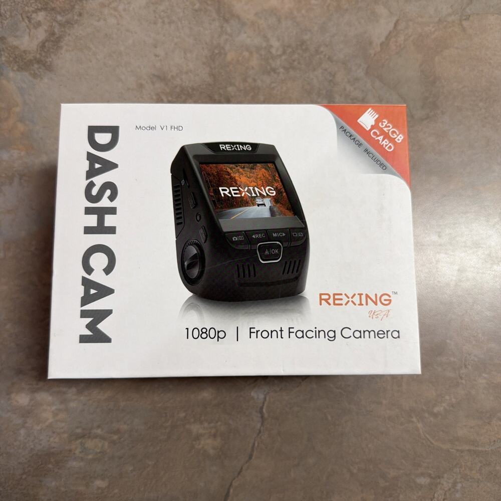 New Rexing Dash Cam V1 FHD DASH CAM V1 FHD